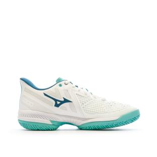 Chaussures de tennis Blanches Femme Mizuno Wave Exceed vue 2