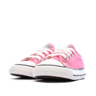 Baskets Rose Fille Fushia Converse Chuck Taylor All Star vue 0
