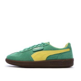 Baskets Vert/Jaune Homme Puma Palermo pas cher