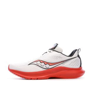 Chaussures de running Blanches Homme Saucony Kinvara 13 pas cher