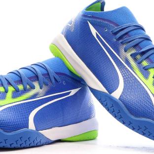 Chaussures de football Bleu Homme Puma Ultra Match vue 7