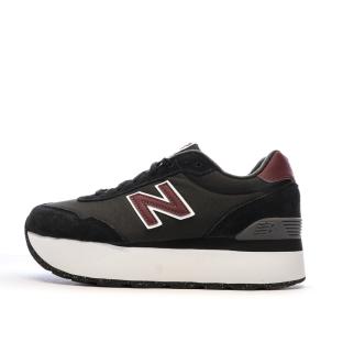 Baskets Noires/Prunes Femme New Balance 515 pas cher