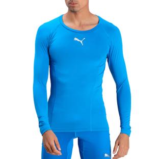 T-shirt de Training Bleu/Blanc Homme Puma Liga pas cher