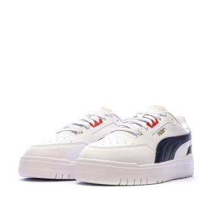 Baskets Blanches/Noires Fille Puma Shuffle Downtown vue 6