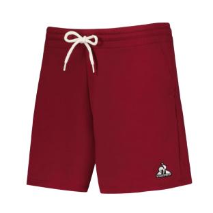 Short Bordeaux Femme Le Coq Sportif Heritage pas cher