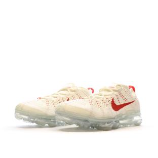 Baskets Blanches/Rouge Femme Nike Air Vapormax 2023 vue 0