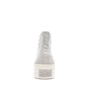 Baskets Grises Dentelle Femme Converse Chuck Taylor All Star Lift vue 3