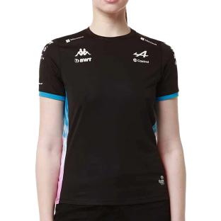 Maillots de Sport Noir Femme Kappa Adoliw Alpine F1 pas cher