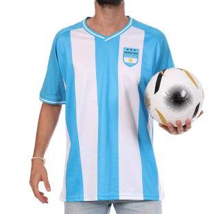 Argentine Maillot Supporter Bleu/Blanc Mixte Sport Zone pas cher