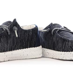 Chaussures Marine Femme Hey Dude Wendy Sox vue 4