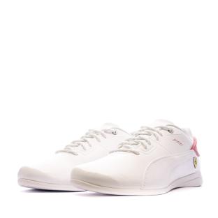 Baskets Blanche Homme Puma Ferrari Drift Delta vue 6