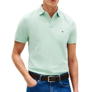 Polo Vert clair Homme Tommy Hilfiger 1985 Regulars vue 0