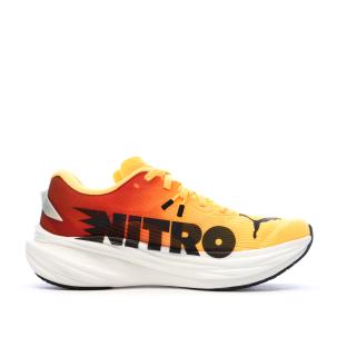 Chaussures de Running Orange Femme Puma Deviate Nitro 3 Fade vue 2