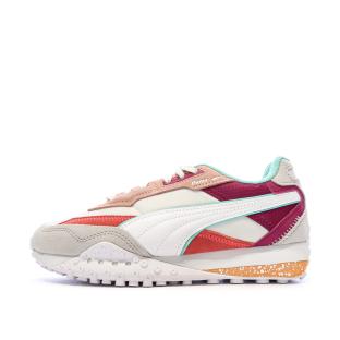 Baskets Roses/Turquoises Femme Puma Blktop pas cher
