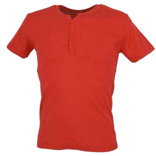 T Shirt Rose/Orange Homme La maison Blaggio Theo pas cher