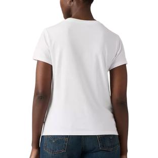 T-shirt Blanc Femme Levi's The Perfect Tee 17369 vue 0