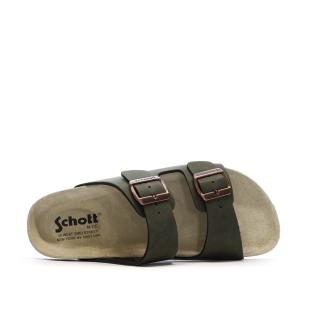 Sandalias caqui para hombre Schott Arthur ver 0