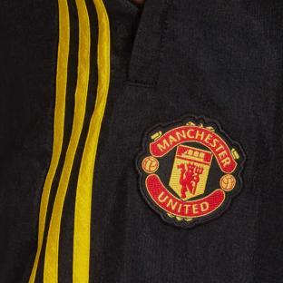 Manchester United Jogging noir/jaune Homme Adidas 2021/2022 vue 3