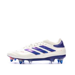Chaussures de Football Blanc/Bleu Homme Adidas Copa Pure 2 Elite pas cher
