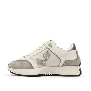 Baskets Blanches/Grises Femme Kaporal Rayonne pas cher