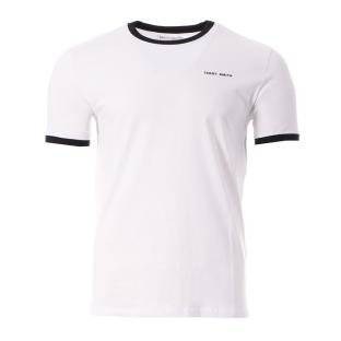 T-shirt Blanc Homme Teddy Smith 2R pas cher