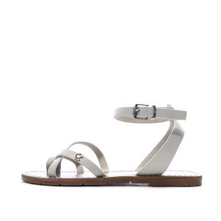 Sandales Ecru Femme Chattawak PERLA pas cher