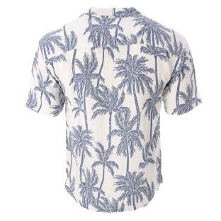 Chemise Blanche/Bleu Homme Kaporal TOSCA vue 2