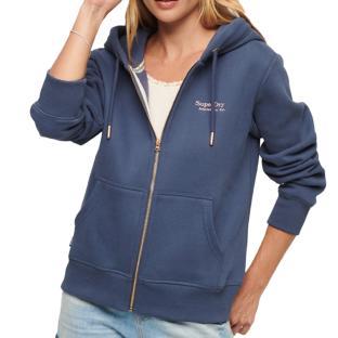 Sweat Zippé Marine Femme Superdry W2012047A pas cher
