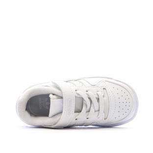 Baskets Blanches Garçon Adidas Forum Lows vue 0