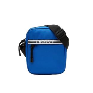 Sac à Bandoulière Bleu/Noir Homme Lacoste pas cher