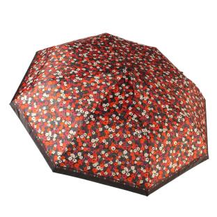 Parapluie noir imprimé fleuri Femme LULU CASTAGNETTE vue 0