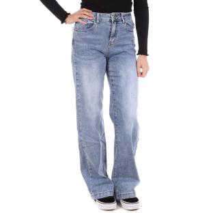 Jean Loose Bleu Femme Monday Premium 1842 pas cher