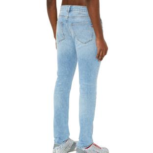 Jean Slim Bleu Clair Homme Diesel 2019 D-strukt vue 2