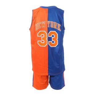 New York Ensemble de Baskets Bleu/Orange Garçon Sport Zone vue 2
