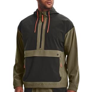 Veste de Survêtement Noir/Kaki Homme Under Armour Rush pas cher
