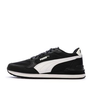 Baskets Noires/Blanches Homme Puma Runner pas cher