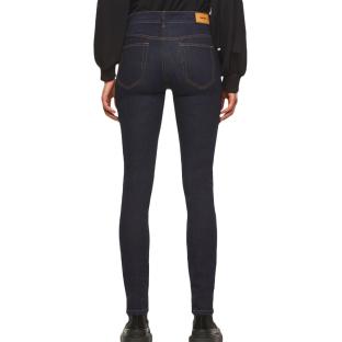 Jean Super Skinny Bleu foncé Femme Diesel D-roisin vue 2