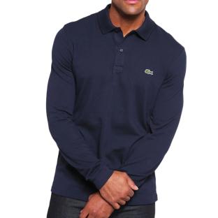 Polo Marine Homme Lacoste PH4013-166 pas cher
