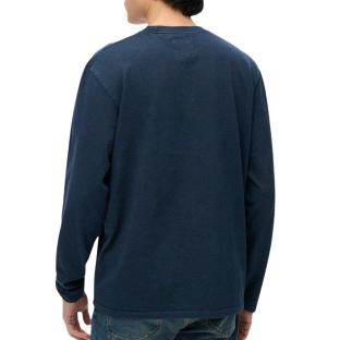 Pull Marine Homme Superdry Athletic vue 0