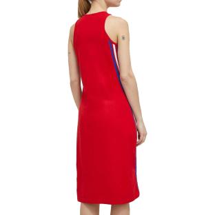 Robe Rouge Femme Adidas W Fi 3s Dress vue 2