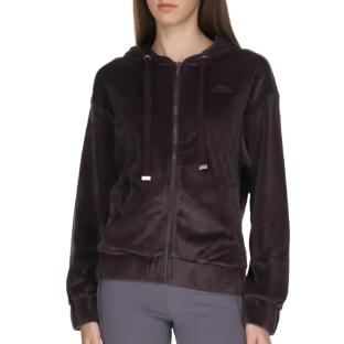 Veste en velours Marron Femme Soul Studio Hoody vue 0