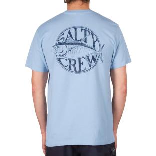 T-shirt Bleu Homme Salty Crew Tuna Time vue 2