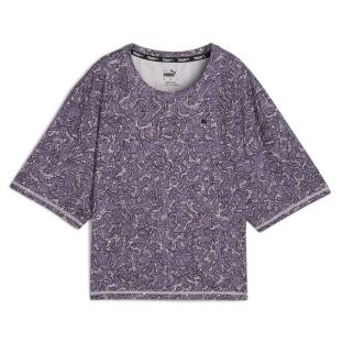 T-Shirt Violet Femme Puma Train Favorite vue 0