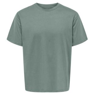 T-shirt Vert D'eau Homme Only & Sons Chinois pas cher