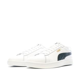 Baskets Blanches/Noires Homme Puma Smash 3.0 390987 vue 6