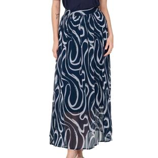 Jupe Longue Marine Femme JDY Maxi Iris pas cher