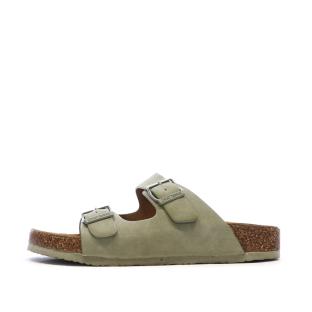 Sandales Kaki Femme Chattawak Orphée pas cher