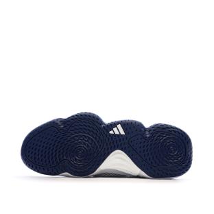 Baskets Blanches/Bleu/Doré Homme Adidas Stabil vue 0