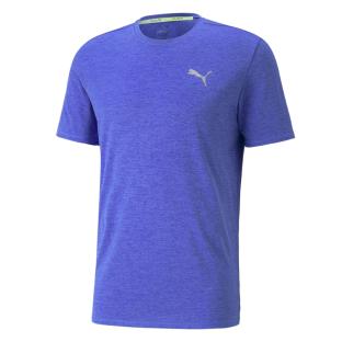 T-Shirt Bleu Homme Puma Run Favorite pas cher