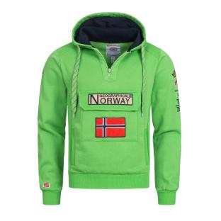 Sweat Vert Homme Geographical Norway Gymclass pas cher